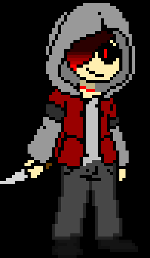 [4793a2] no chris...vesin...xenia for better or for worse...just me...myself...and this knife -spins knife-