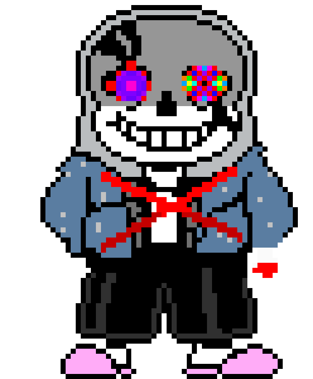 [2cd1a0] *Chara 4 blaster gasters miss but 1 blaster gaster hit Chara on 21 hp* - dust sans last reset and kills phase 4