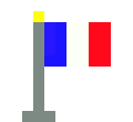 [95a419] French flag 3