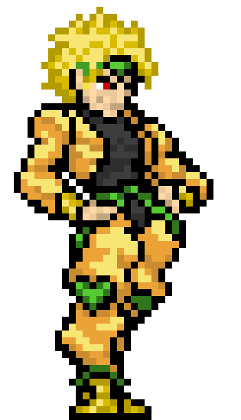 [4076f0] 6'5" (195 cm) Pretty sure...) -DIO (cleetus)