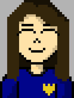 [90896a] *Once she locked eyes with it, she beamed.* It's active! Look, look, look! *Her excitement could possibly make her easily mistaken for a child. However her uniform might just contradict that entirely.*