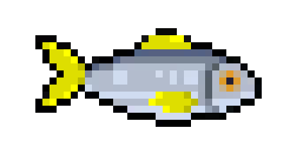 [ecf1cf] Fish Yellow