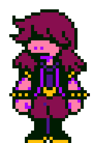 [4076f0] -she wonders around PAM, due to her not knowing where she currently is- ... -susie (darkworld outfit) (Cleetus