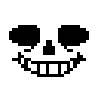 [211fb2] Sans (Head) (No Eyes) png