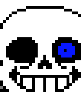 [401102] asriel i WOULDNT do that if i were you now get those pennies out of his mouth-sans