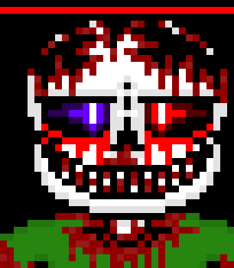 [7ab2c2] eh, i explore abandoned places, i find it fun- *Walks to the Papyrus and Sans house* Damn, claw marks huh? Interesting