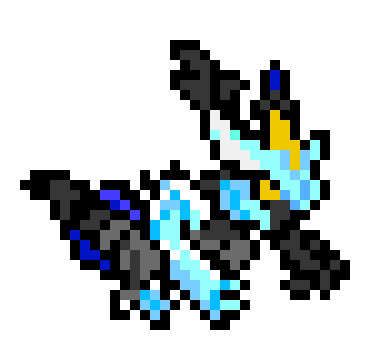 [ce32f6] Black kyurem pixel art