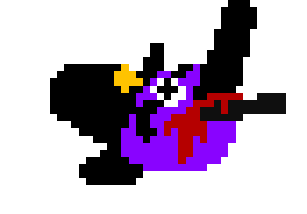 [f7c573] *gets shot but all of the bullets* BLEH