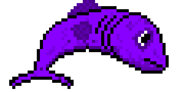 [aea7d0] purple fish