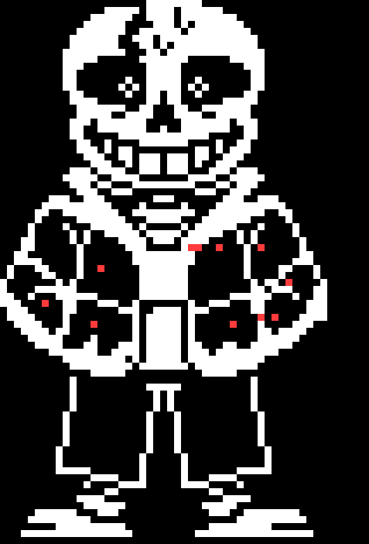 [b50b26] this is not dusttrust is normal sans but its dustrust Made By FroggyMan