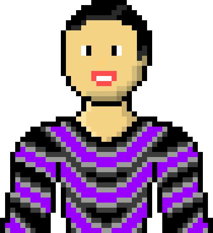 [bb0007] Pixel Art Shopkeeper 