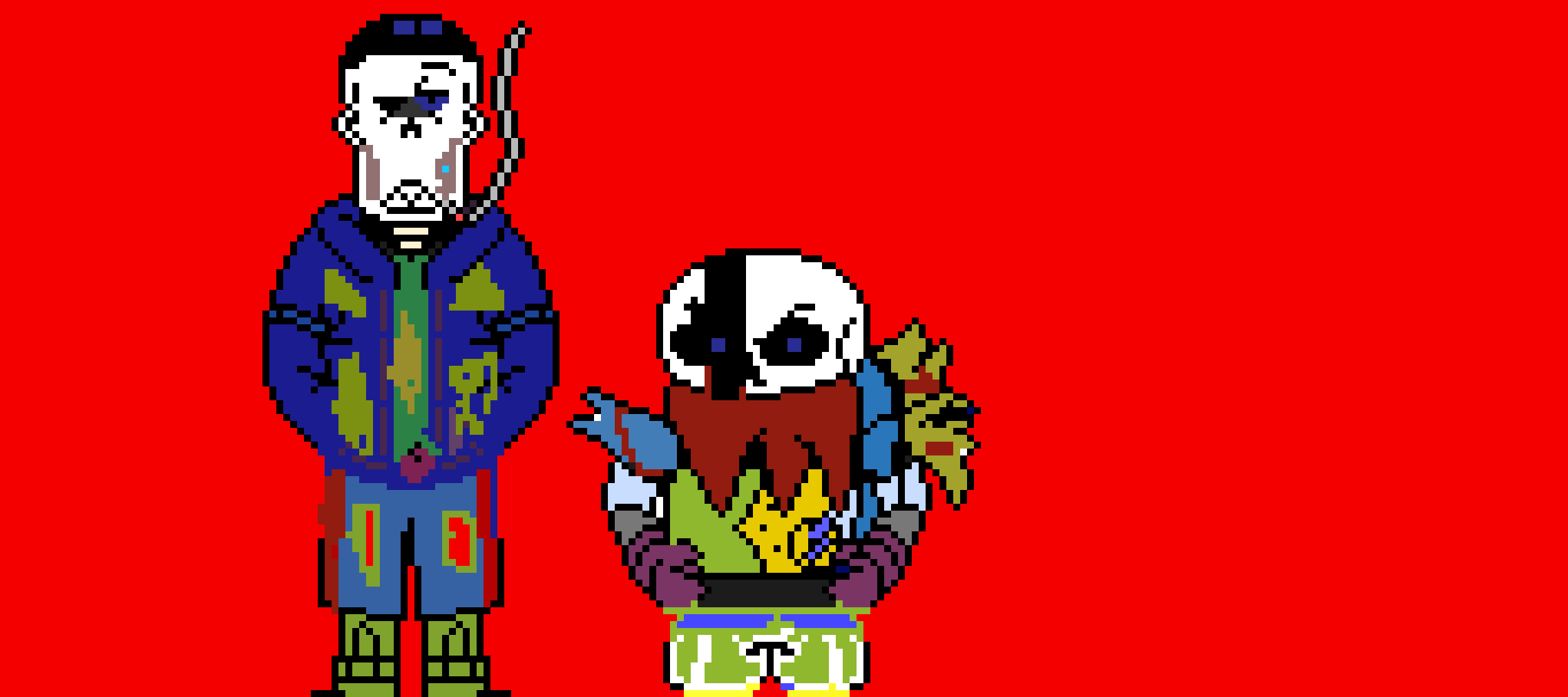 [0cec62] TC OuterSwapFell Sans And Papyrus