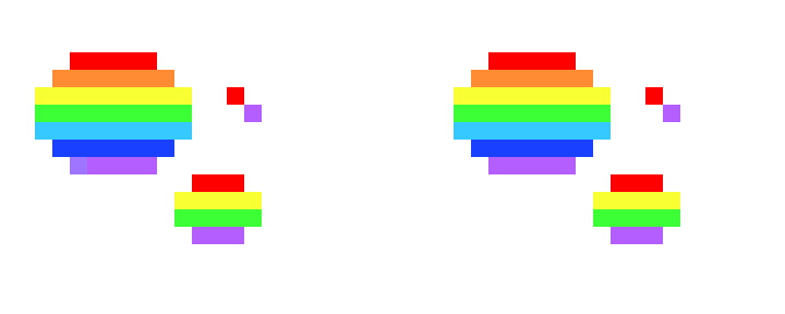 [16edaa] rainbow sparkle eyeshine4