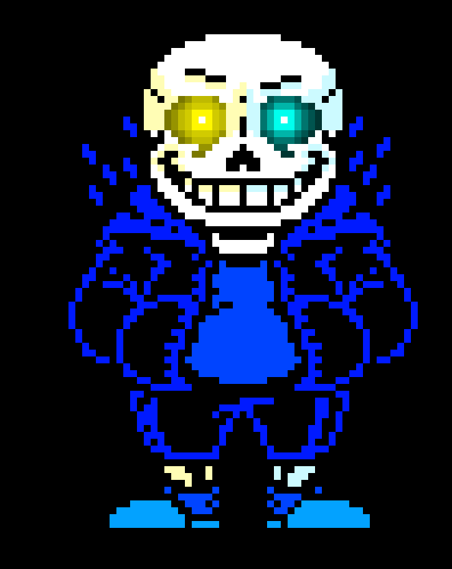 [b8e244] UNDERTALE BLUE - Sans sprite
