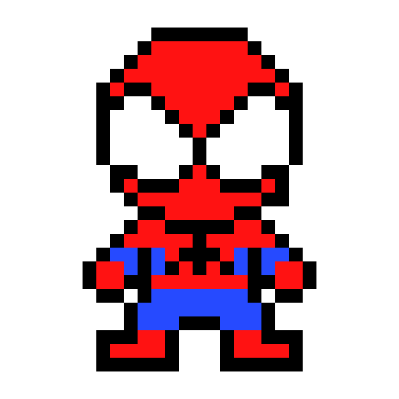 [2d13c9] spiderman PIXEL ART