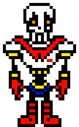 [f52639] Help_Tale - Papyrus (Overworld Sprite) (KamuiSenketsu)