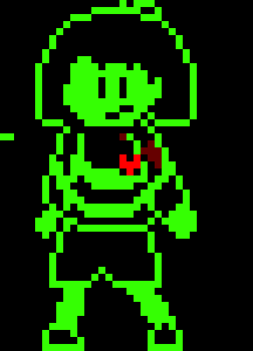 [2b9834] is at 20 hp but shirt is stained)thank you------swapCHARA/shadow