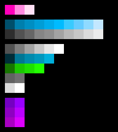 [752b4c] Pallet update: Color pallet. -BD