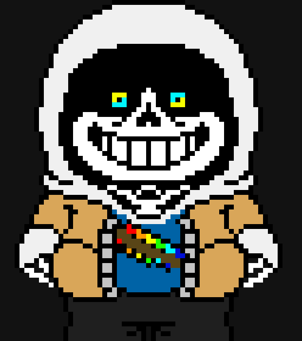[b7b435] creator sans v2-shit I'm the only one here now*teleports away*