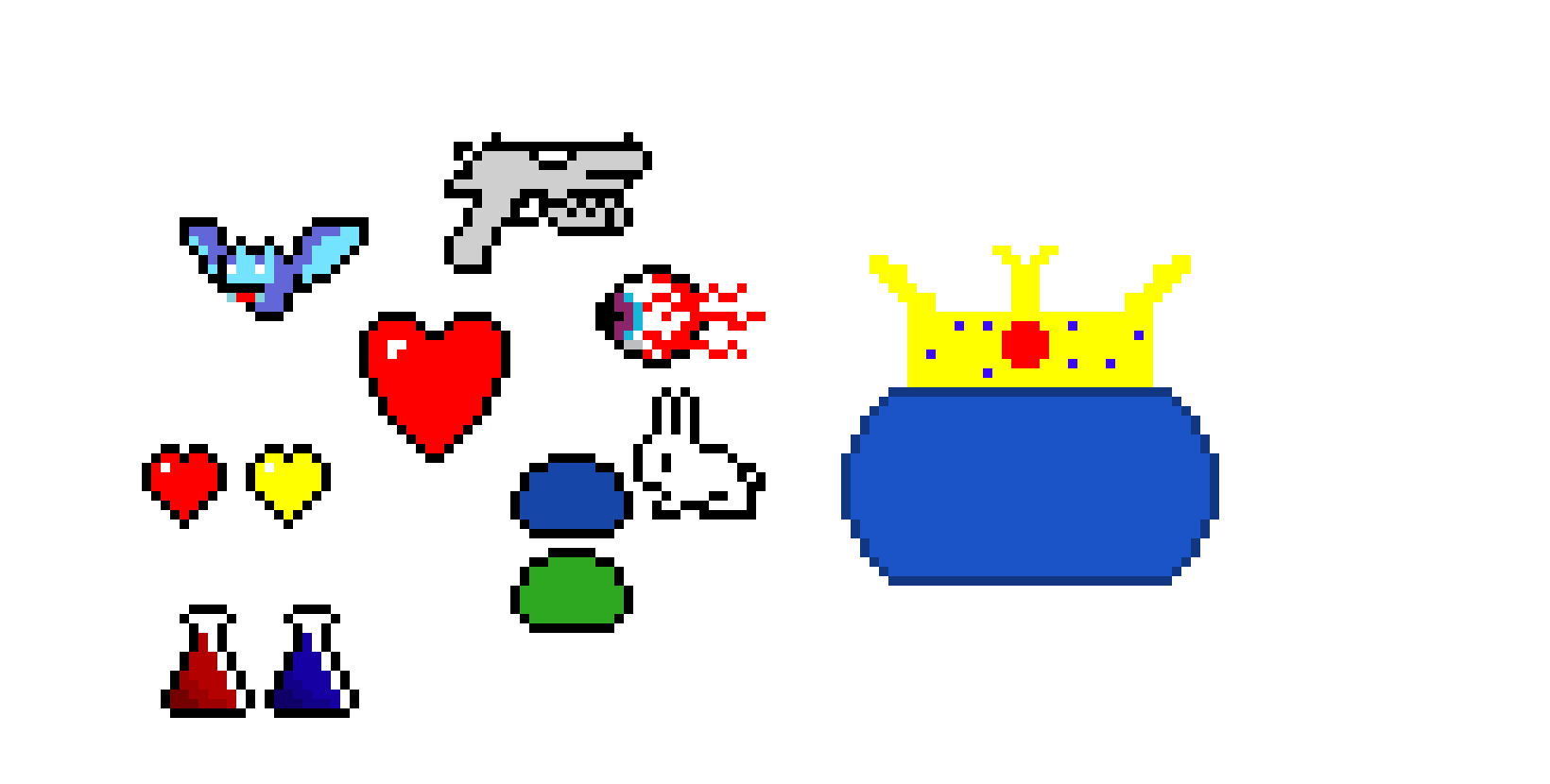 [6f916c] terraria pixel art