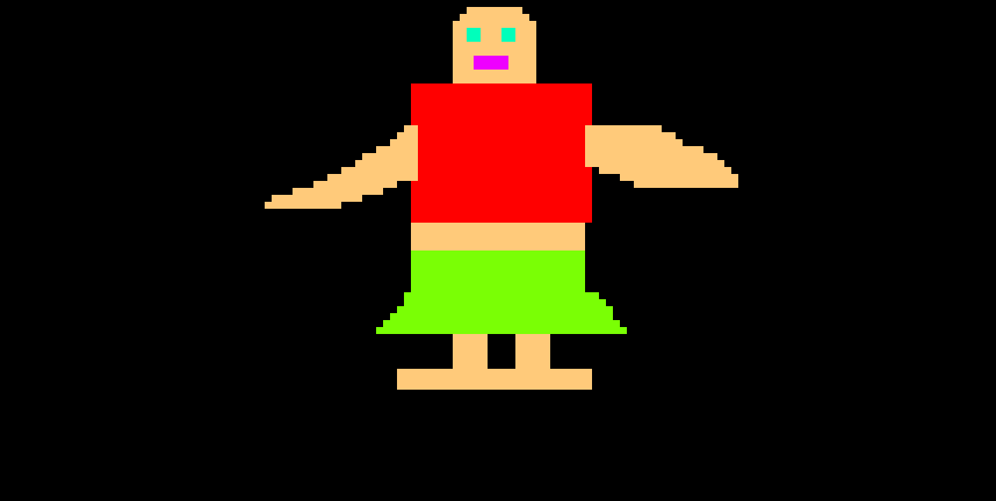 [9664c4]  A Hula Girl