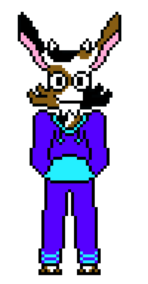 [4cb6bc] Im working on making my sprite undertale free, alot of people here dont like it, so im working on my sprite -Jordan