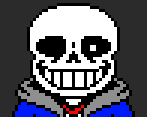 [73b7da] Mine is edit sans sprite to make Sans? - DST