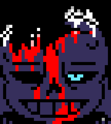 [7ce906] SHUT THE FUCK UP?! -HorrorTale Sans