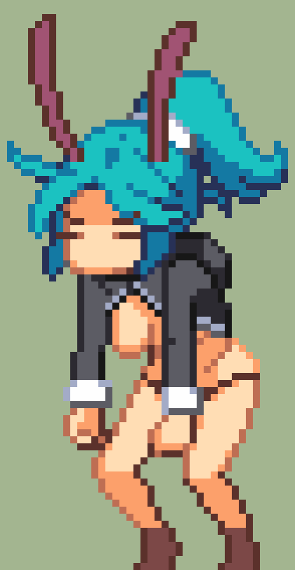 [63ceb7] And yet my boredom grows... And there's a part of me that actually wants to use these sprites normally but I really can't give in..... And really the amount of editing... Is there to aid me in not using it other than for this fucking social experiment.....