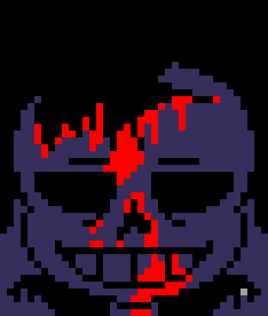 [7ce906] Whelp... *(Demented summoned a bone zone under ruv.) -HorrorTale Sans
