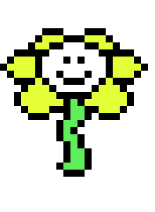 [9fa88c] *Flowey appears* RUN INTO THE LITTLE FRIENDLY PELLETS