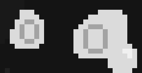 [a34ade] [They see the dot.. they squat down to poke it, and they fall onto they back when it appears on their paw] "wah- ow.."