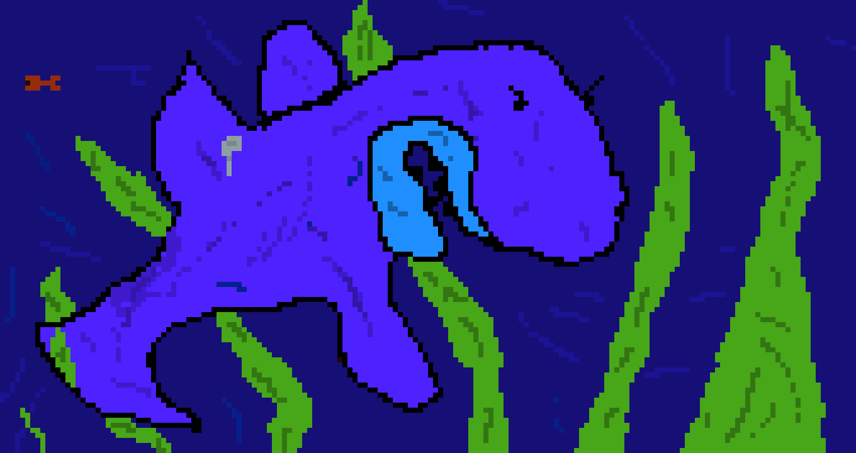 [84699e] Shark in the ocean