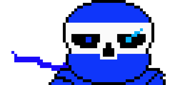 [8eb7ed] Revenge Blue Ninja Sans
