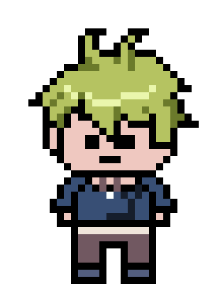 [c256a5] Rantaro Amami pixel Sprite