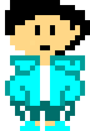 [8d9029] *appears infront of the black hood dude.* uh, hey.