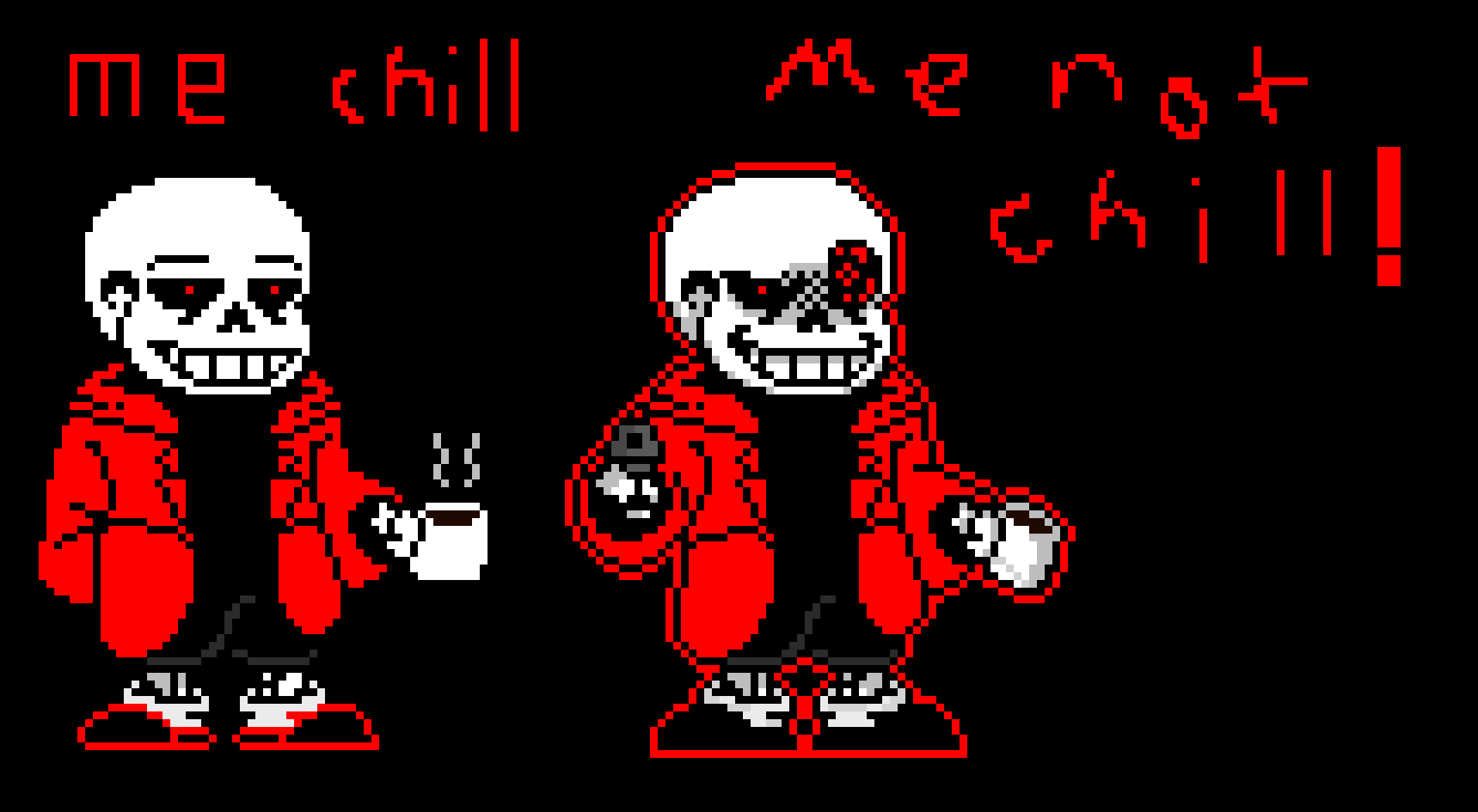 [3a4821] Me as Sans (sudden changes version V2)