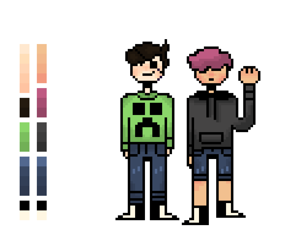 [14bdd0] rown and bonkie color pallete