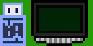 [792f74] *Inside are 2 things, some monitor and a data chip, do you plug the data chip into the monitor?*