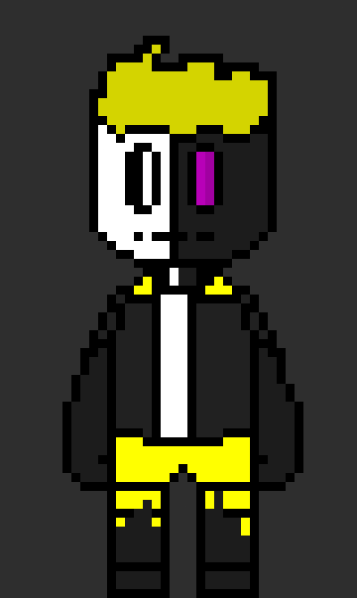 [812b32] *the spikes dissapear and he becomes monster Molt.....* huh... what happened...  - Molt!