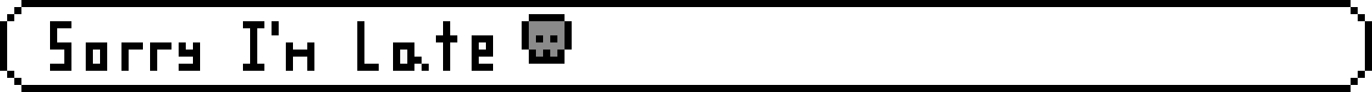 [bcb7cc] sorryimlate