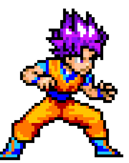 [961ac6] Goku (Super Saiyan purple)