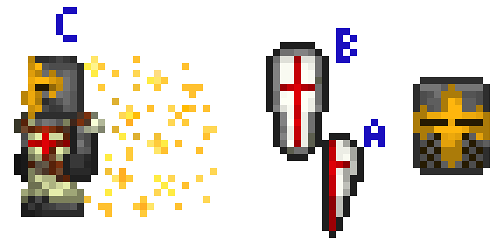 [591483] Crusader Set