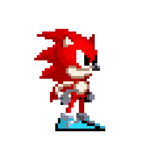 [a7f9bf] Ronic the Whitehog Ideal Sprite