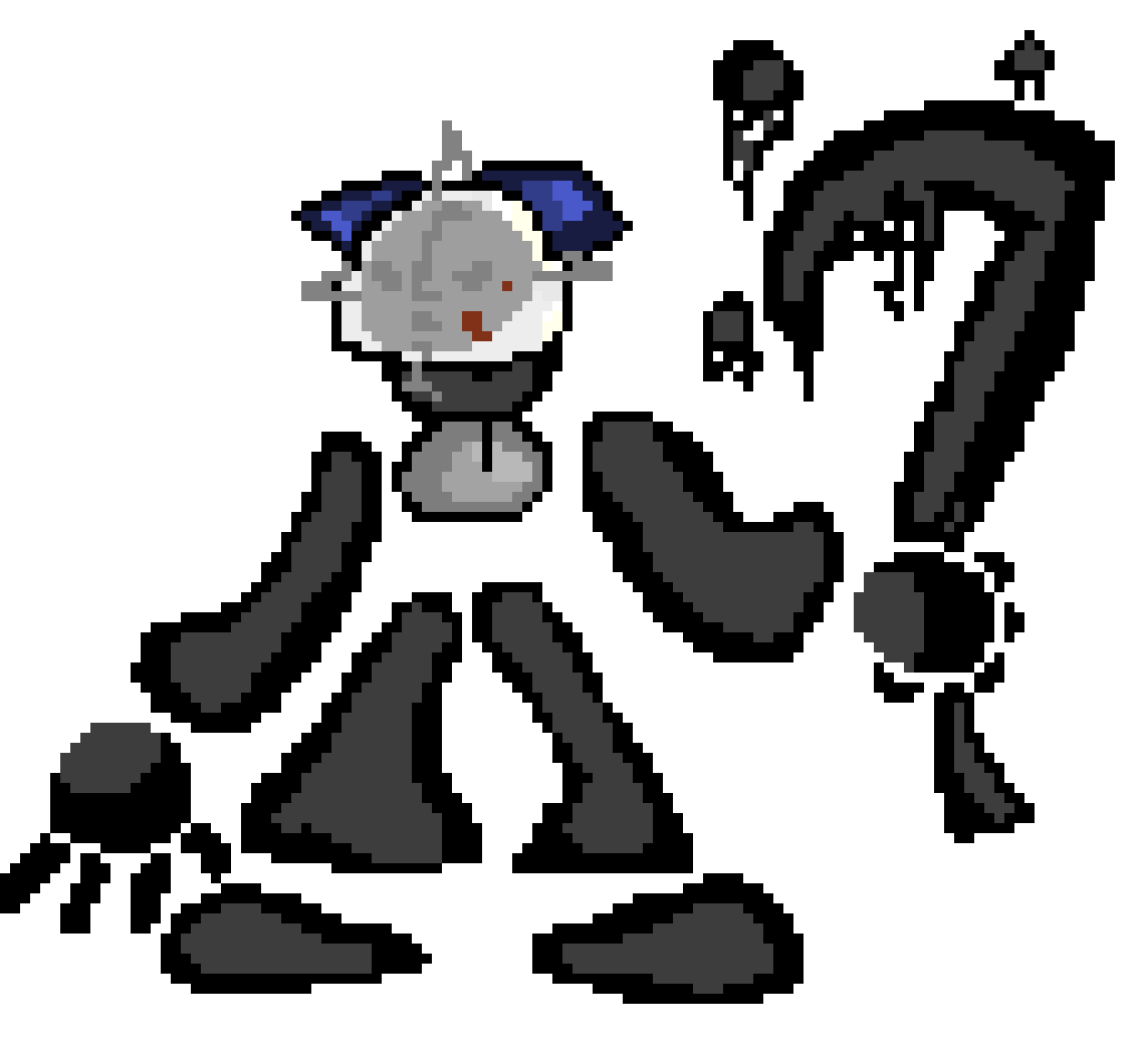 [3fcaee]  (walks over to one of the bannanas from sal and squishes the banana with its leg  -Tom