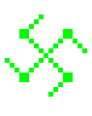 [35b709] Krunker Hitmarker Bright Green Nazi