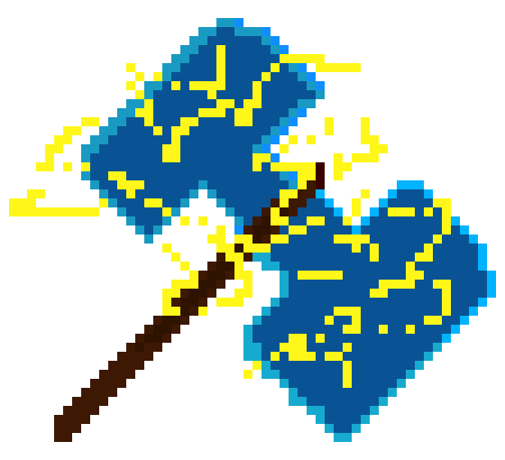 [f992b4] Axe of lighting