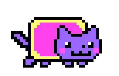 [9664c4] neon cat