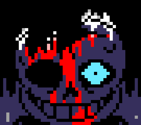 [7ce906] *(Demented walks towards the nearest alleyway.) -HorrorTale Sans