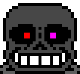 [d6b045] Fear Sans: I might have to go... *Tps but someone grabs him by the neck*